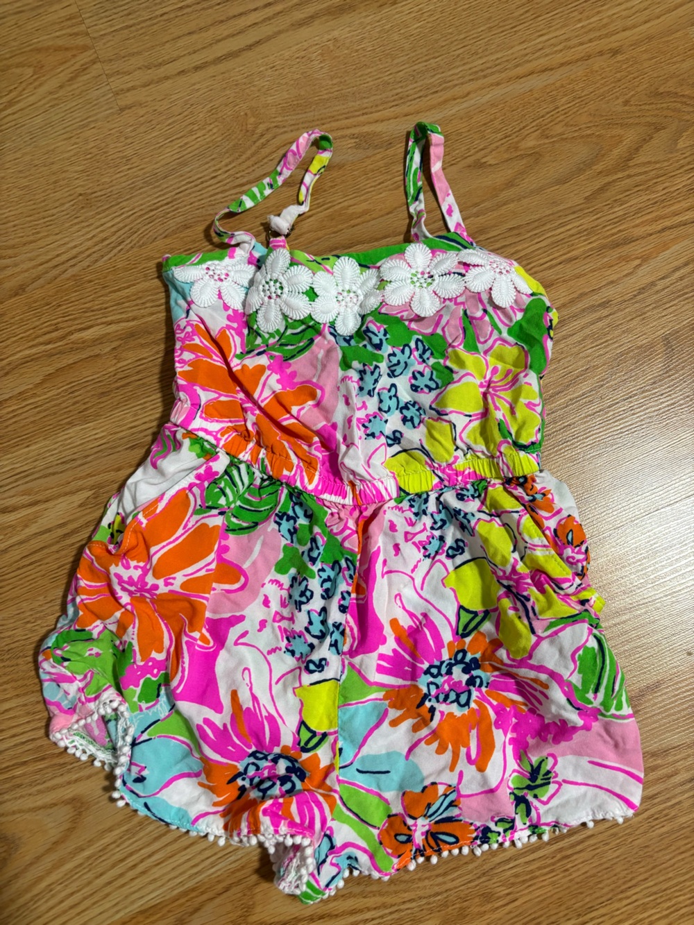 LILLY PULITZER GIRL’s NOSIE POSIE ROMPER